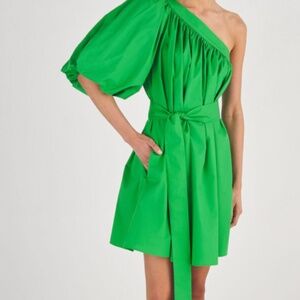 Oroton Meadow One Shoulder Dress, 8